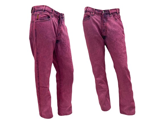 archive ARMANI faded purple denim