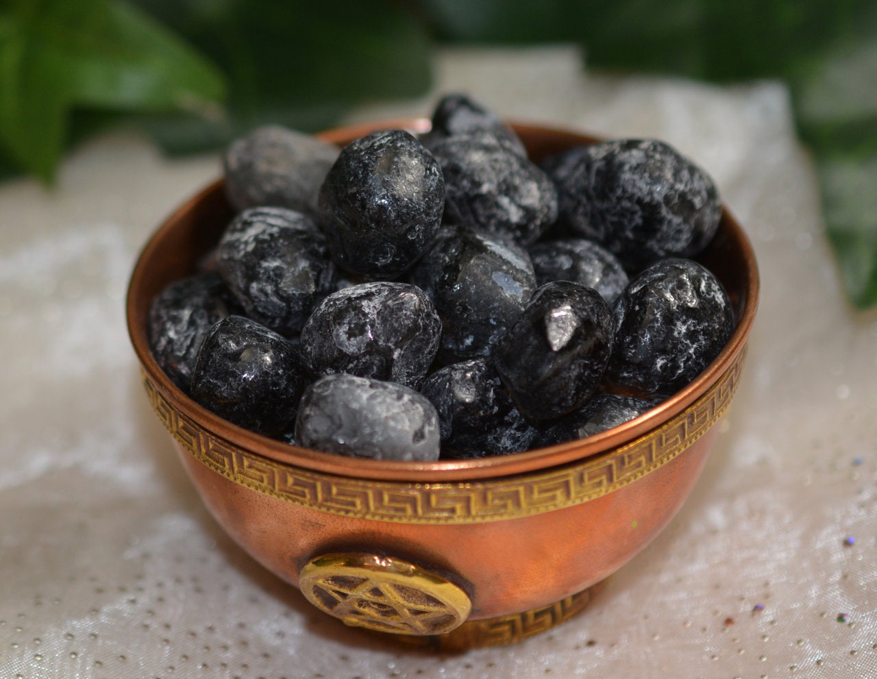 Apache Tear Obsidian Crystal Small Natural for Grounding, Protection,…
