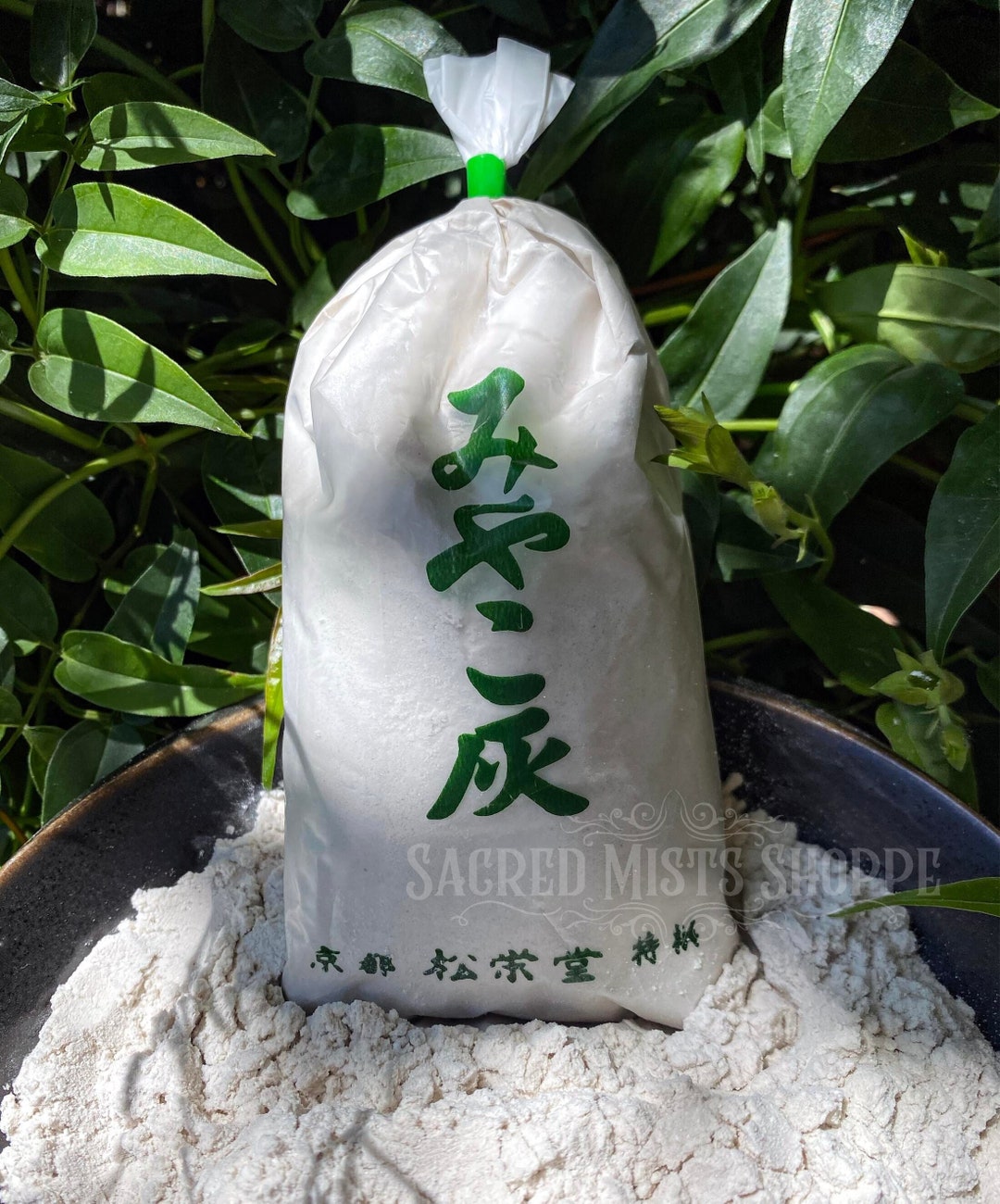 Japanese White Ash for Koh Incense, Ceremony Ash, Meditation Ritual