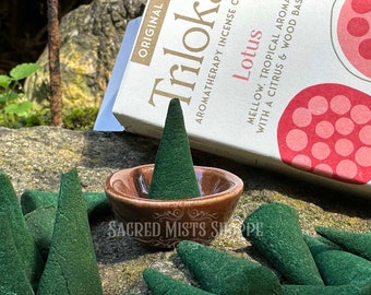 Lotus Incense Cones: Ignite Your Senses with Exotic Moroccan-inspired Aromatherapy for Meditation, Sacred Space, Home Fragrance