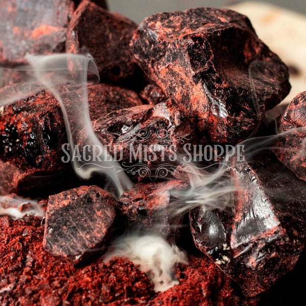 Dragon's Blood Resin Incense Real Arabian Socotra Cinnabari for Ritual, Energy, Healing, Banishing, Spell Power, Witchcraft, Wicca, Dragons