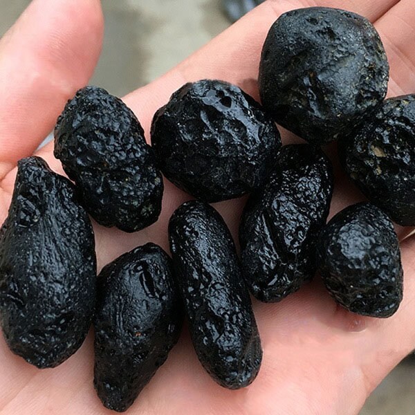 Tektite Natural Meteorite for Expanding Consciousness, Auric Clearing, Psychic Sensitivity, High Vibration, Crystal Grid, Crystal Healing