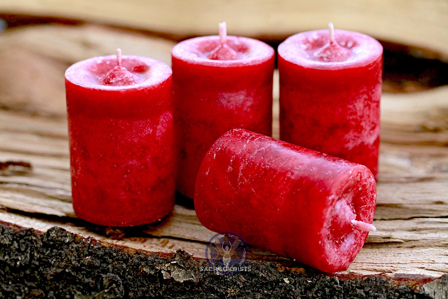 Dragons Blood Votive Candle Fire Energy, Empowerment, Vitality, Passi…