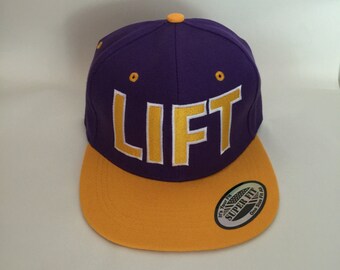 LIFT Purple/Gold snapback