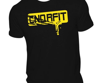 CNQR Fit Conquer Gear Mens Black Tshirt