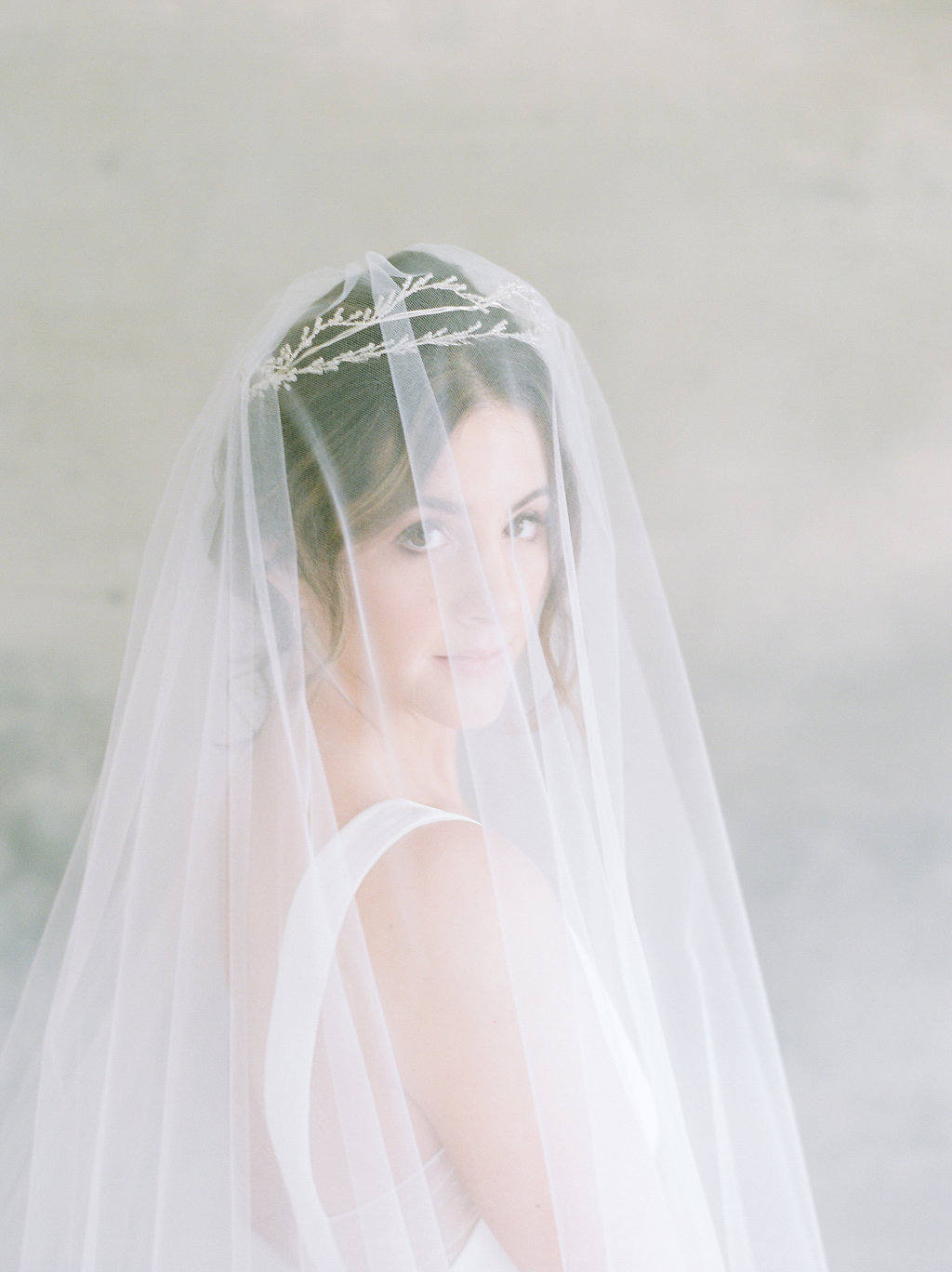 bridal crown headpiece