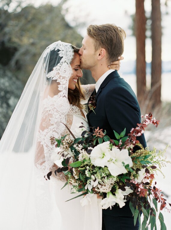 Spanish style wedding veil outlet