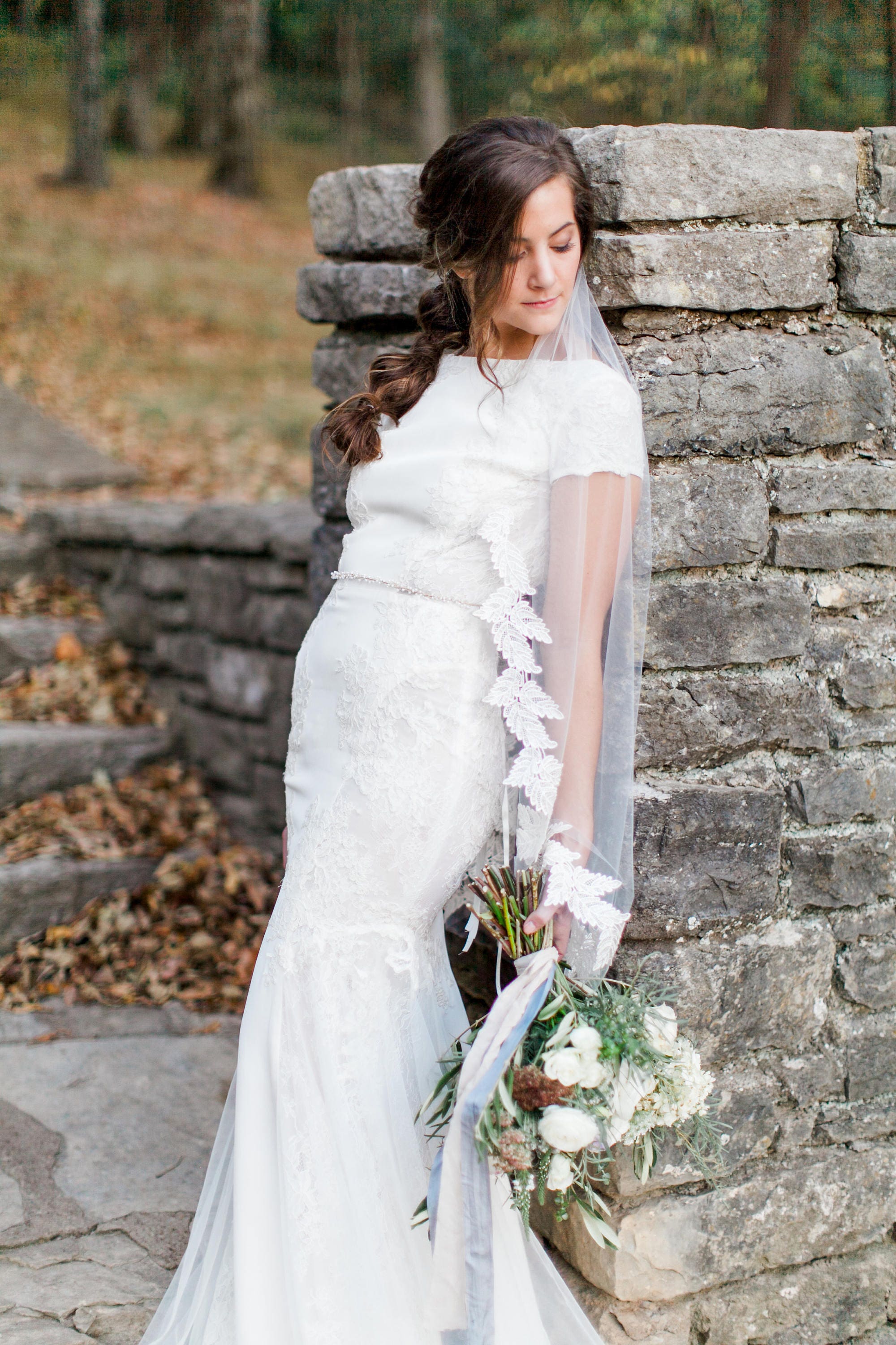 venetian lace wedding dress