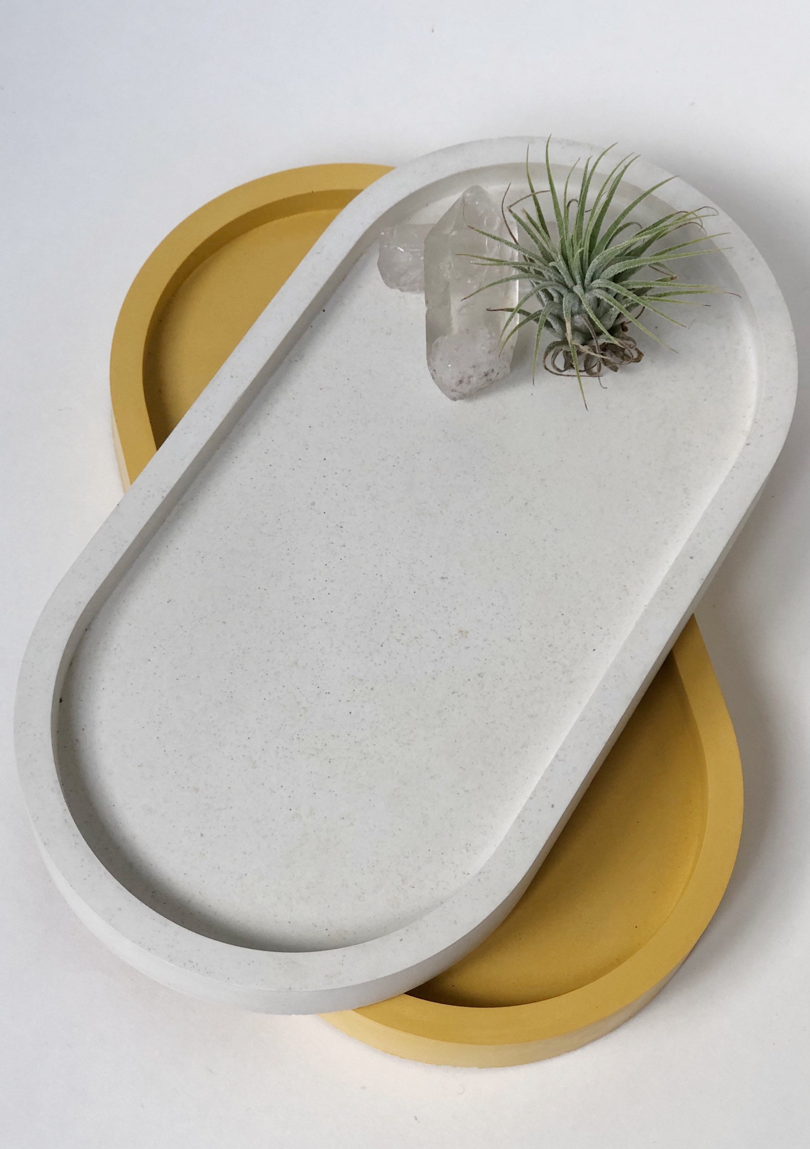 Lrg Concrete Trinket Tray The Basics Etsy