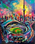 Go Jays Go - Toronto - Signed Art Print - Carlie Pearce