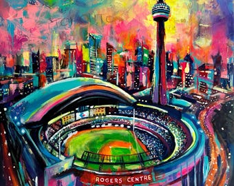 Go Jays Go - Toronto - Signed Art Print - Carlie Pearce