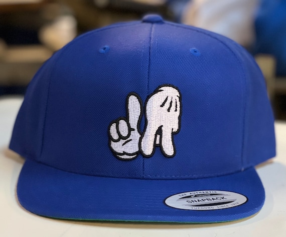 LA Mickey DisneyLA Hands Dodgers Inspired • Los Angeles • Baseball hat  Snapback • Embroidered 3D Puff