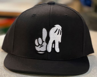 LA Mickey DisneyLA Hands Dodgers Inspired • Los Angeles • Baseball hat Snapback • Embroidered