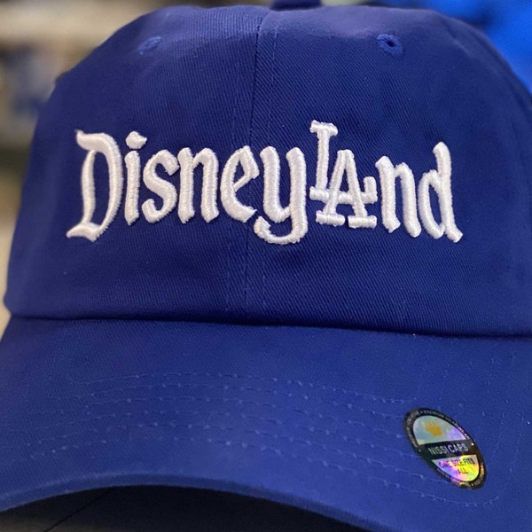 DisneyLA Dodgers • Los Angeles • Baseball Dad hat • Gifts for Him/Her • Embroidered 3D Puff