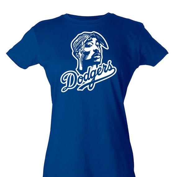 2pac dodgers shirt