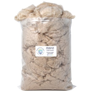 1 lb RECYCLED MULBERRY SILK Filler for Stuffing. Baby Soft, Cooling, Eco-Friendly.