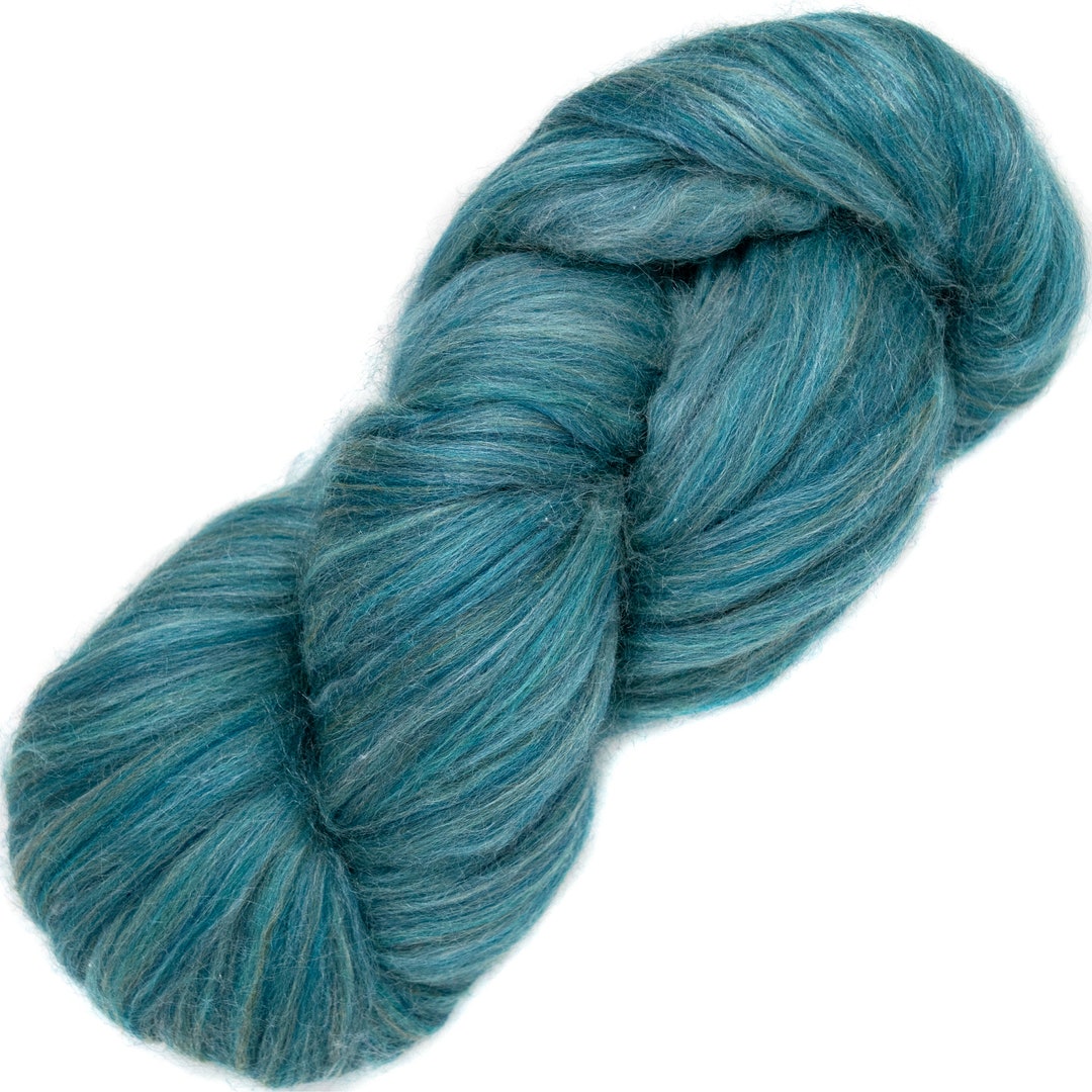 Silk Merino 7 Jumbo Weight Roving Yarn. Super Soft Extra Etsy