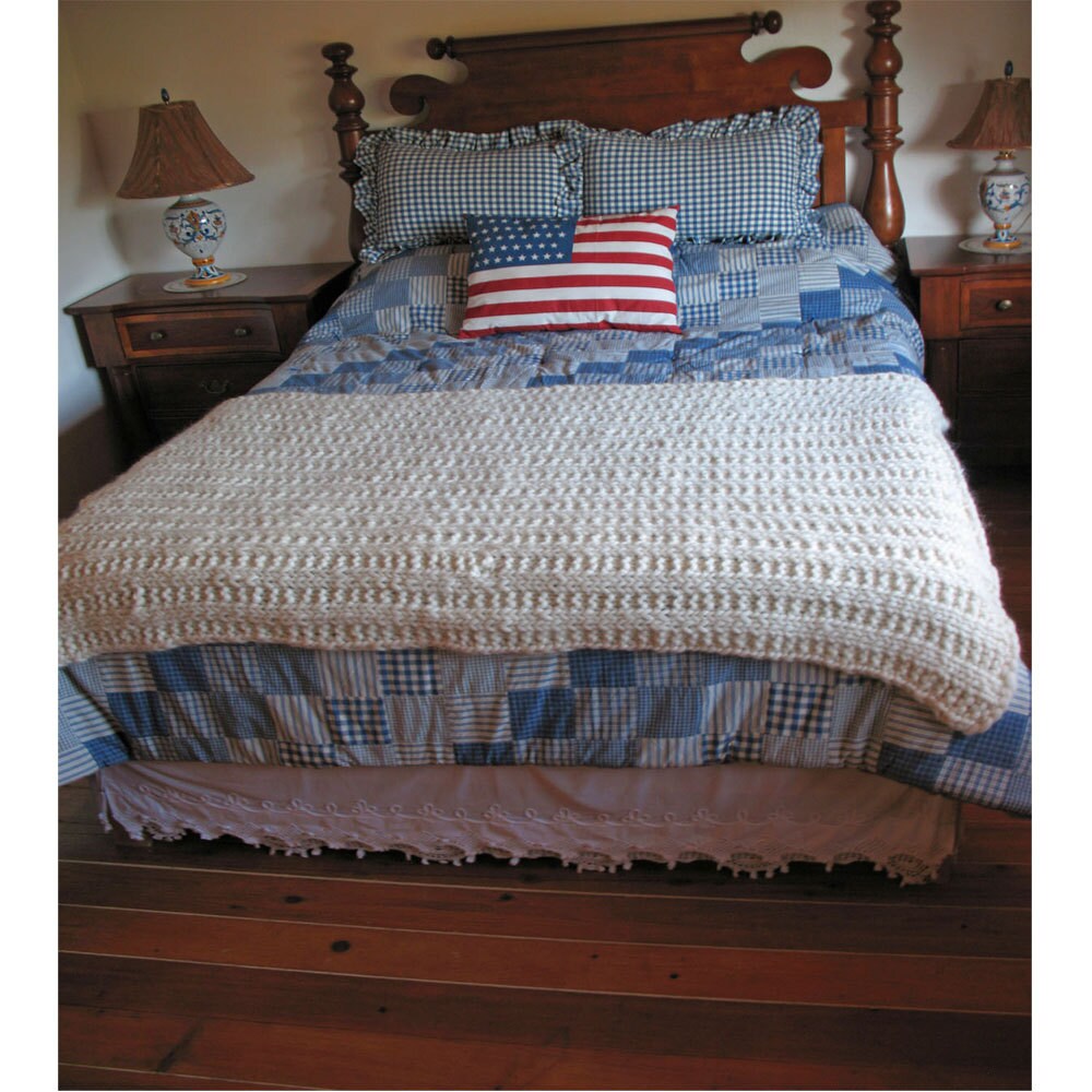 Cape Cod Blanket Knitting Pattern Written Pattern W/ Photos. Etsy