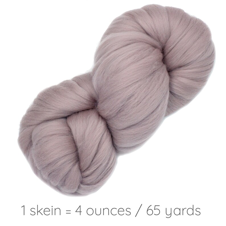 BULK DISCOUNT MERINO Jumbo Roving Yarn. Extra Thick Soft for Etsy