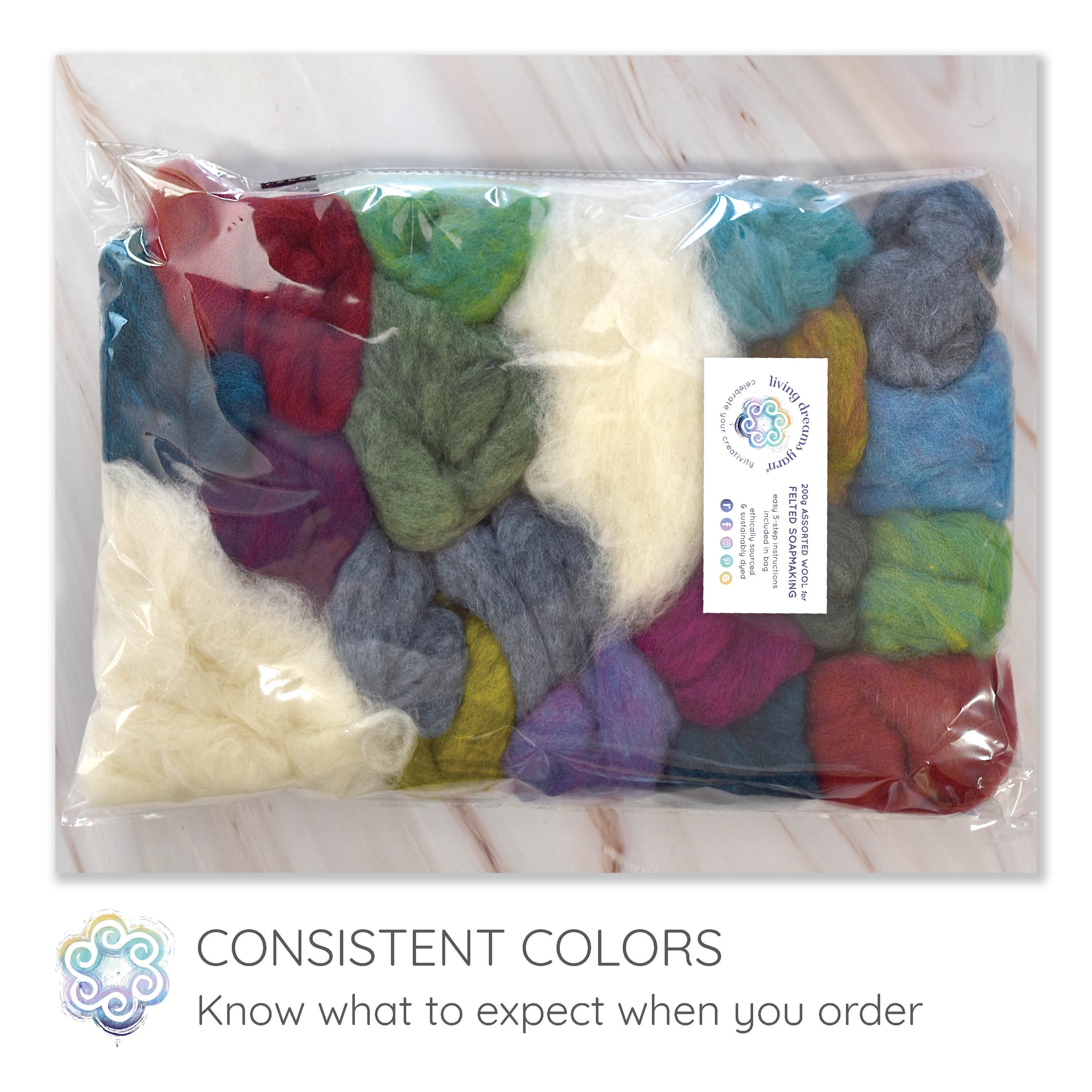 SOAP FELTING KIT Make Your Own Felted Soap. Diy Kit Includes Etsy