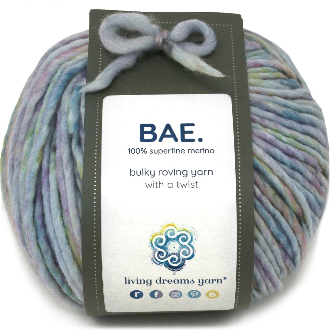 100 Extrafine Merino Wool 5 Bulky Weight Roving Yarn Etsy