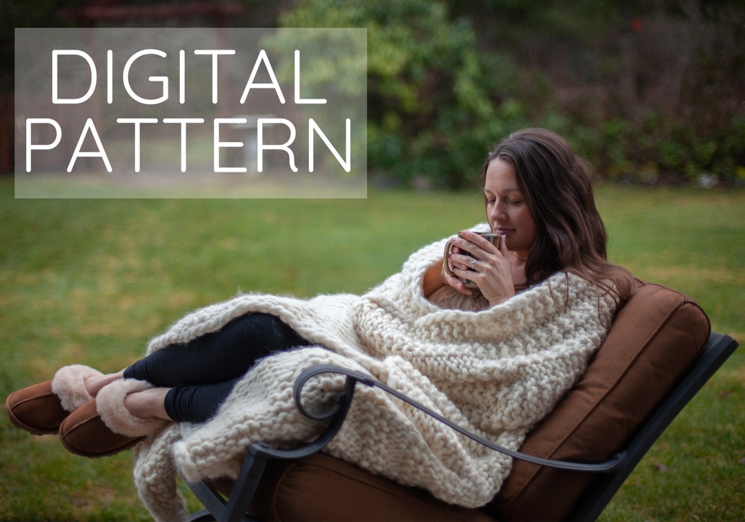 Cape Cod Blanket Knitting Pattern Written Pattern W/ Photos. Etsy