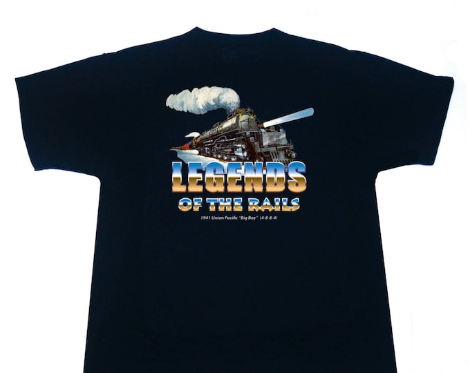 Union Pacific Big Boy TShirt from the Etsy