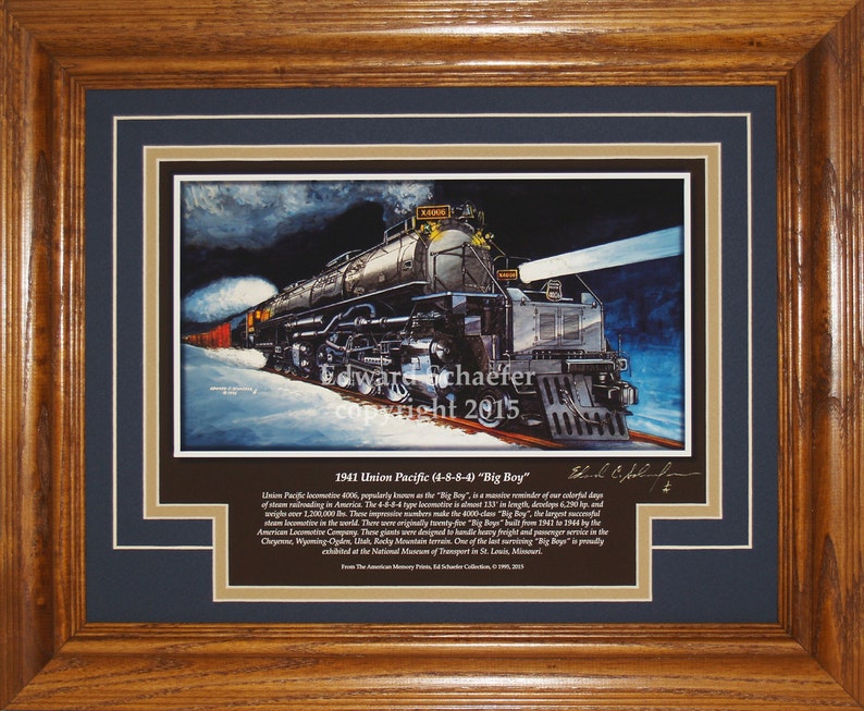 Union Pacific 4 8 8 4 Big Boy Locomotive