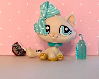 Authentic Vintage Littlest Pet Shop Kitten/Cat No. 1364