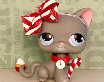 Authentic Vintage Littlest Pet Shop Shorthair Cat No. 74