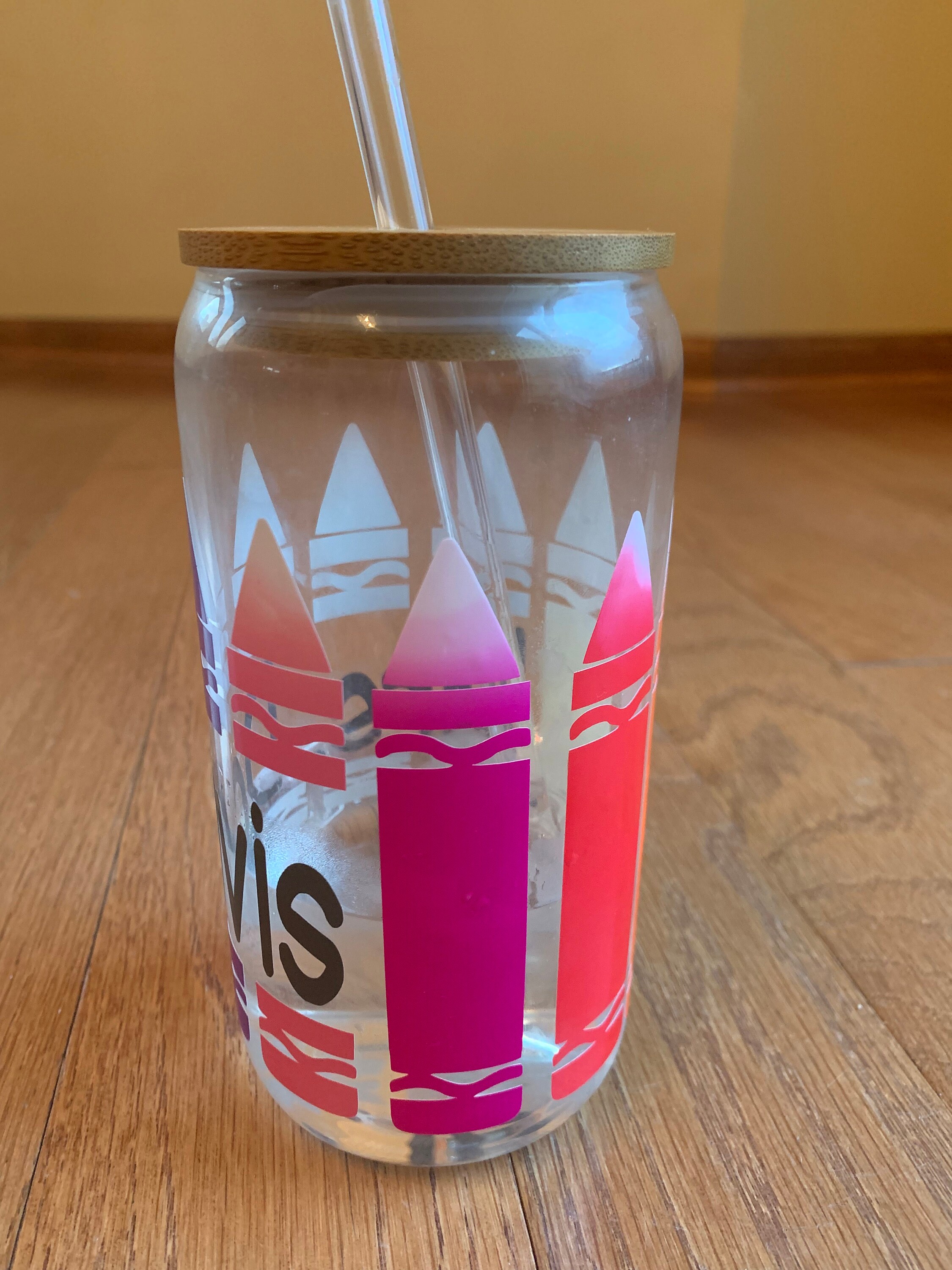 Color Changing Crayon Cup With Personalization Etsy