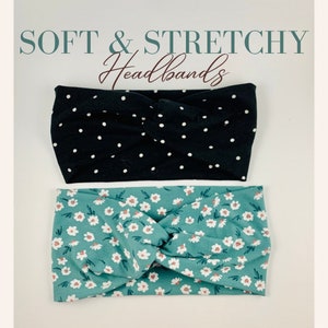 Soft & Stretchy Twisted Headband