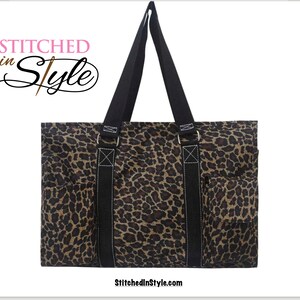 Leopard Tote Large