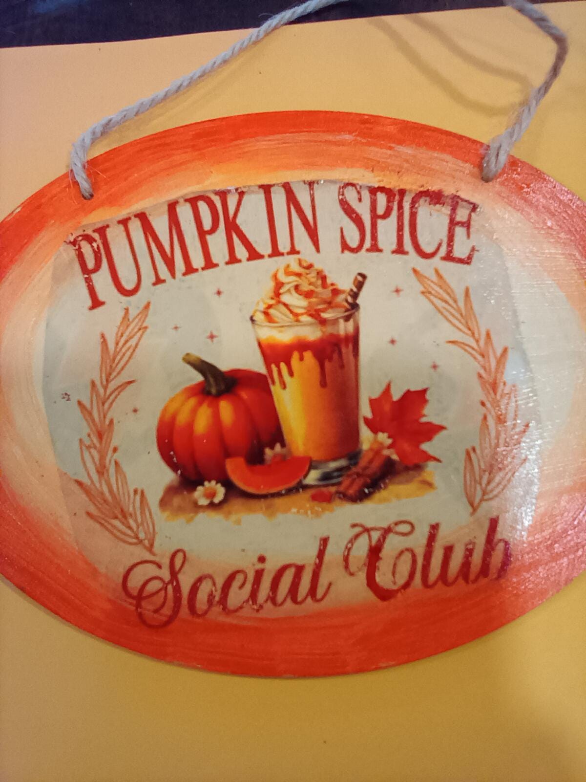 Pumpkin spice. Plaque - Thumbnail 3