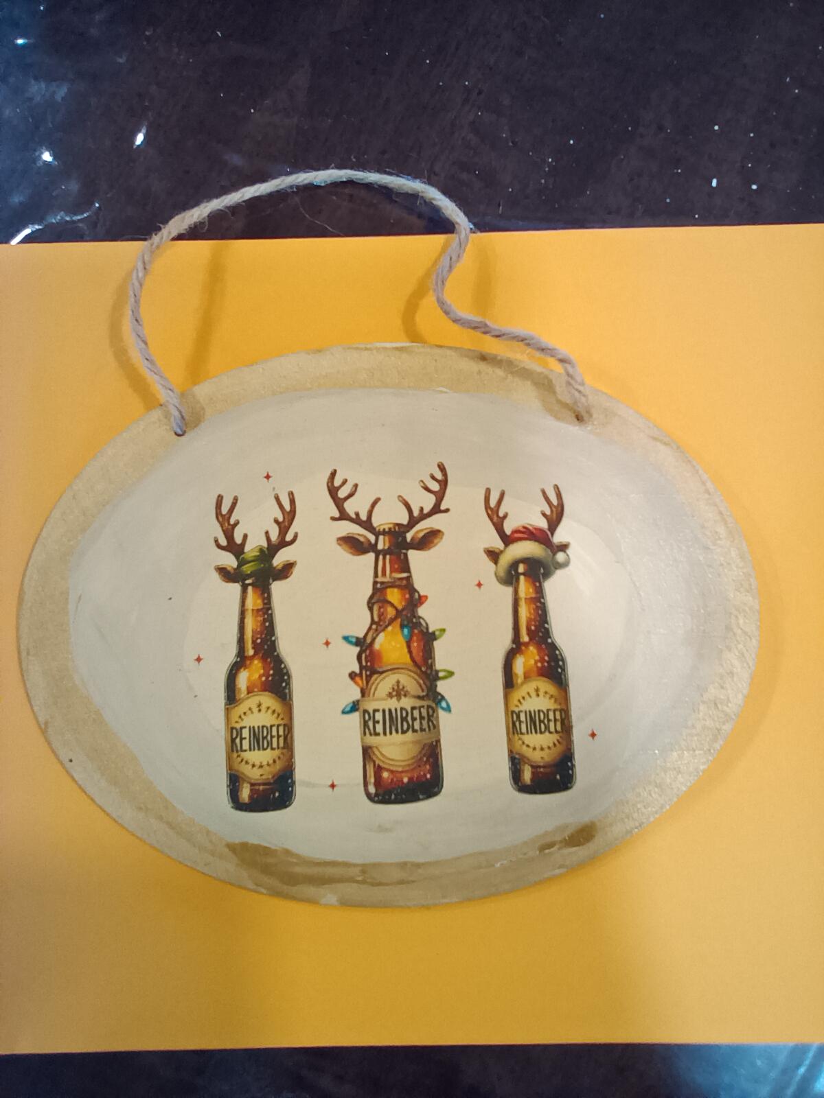 Christmas wall plaque