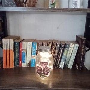 Decorative mason jar