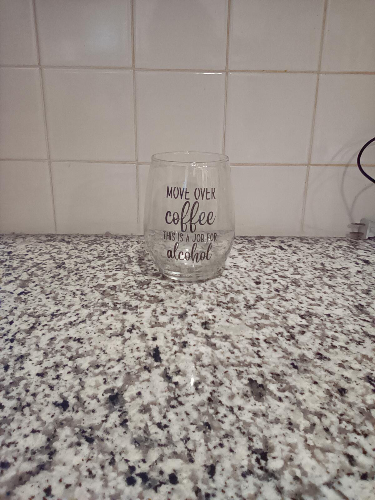 Move over coffee wine tumbler