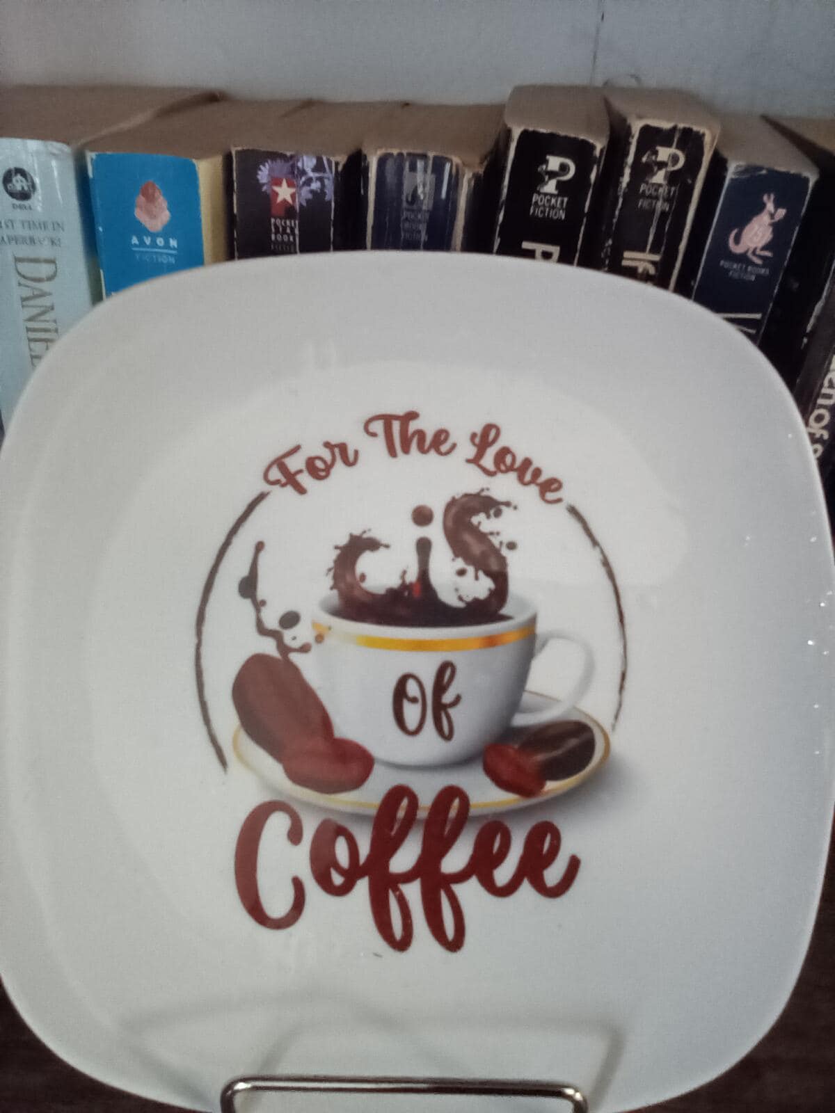 For the love of coffee accent plate - Thumbnail 2