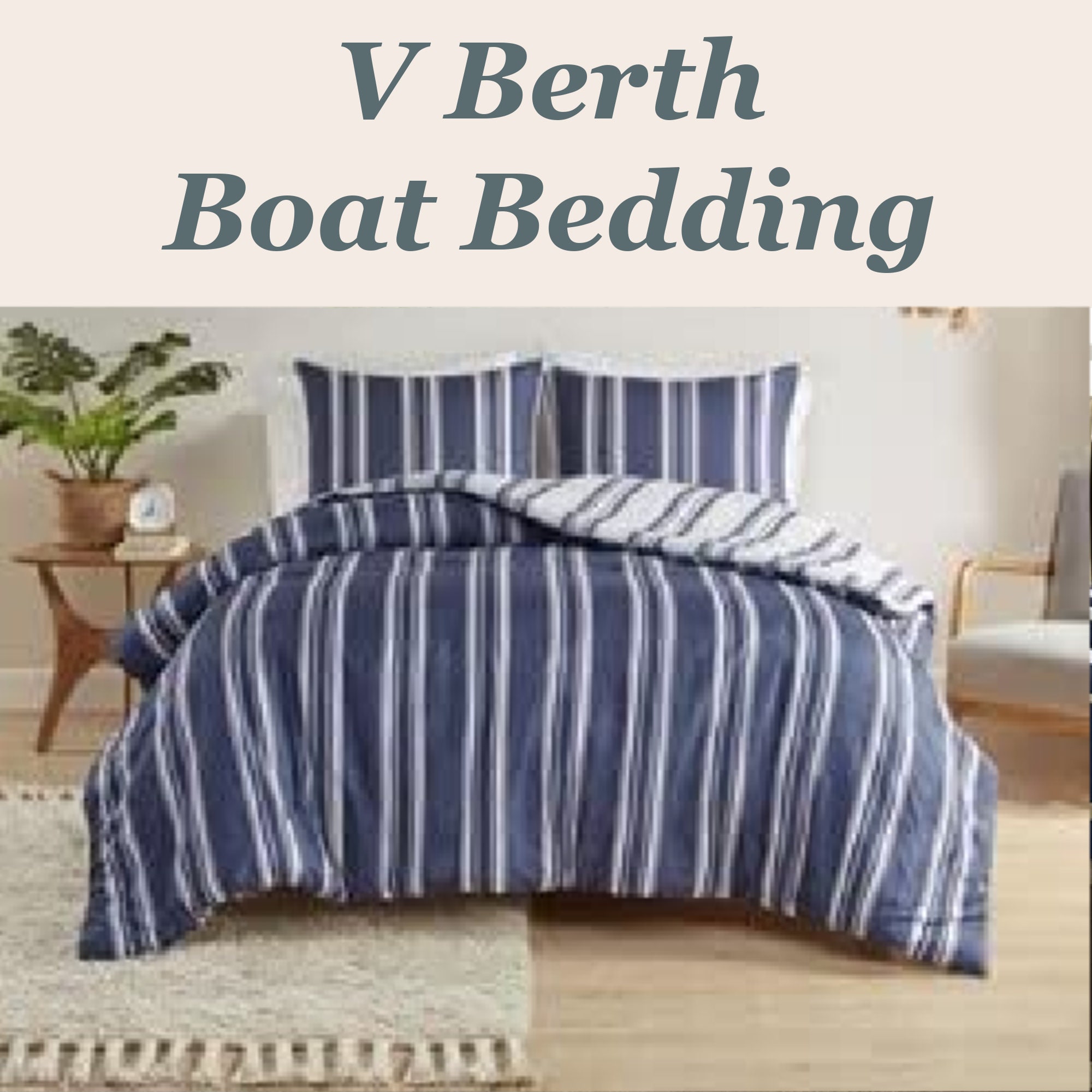 V Berth Boat Bedding 