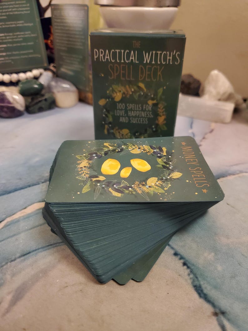The Practical Witch's Spell Deck Etsy