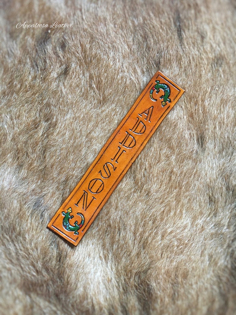 Custom Leather Bookmarks Personalized Gifts Under 20 Gifts Etsy