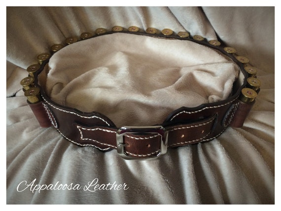 leather shotgun belt