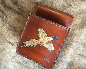 Handmade Leather Pheasant Shooting Pouch