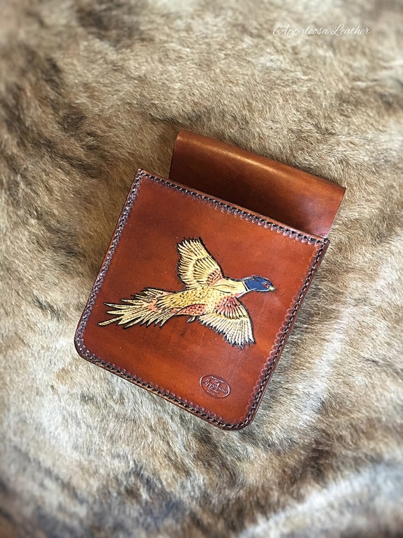 Leather Shotgun Shell Pouch