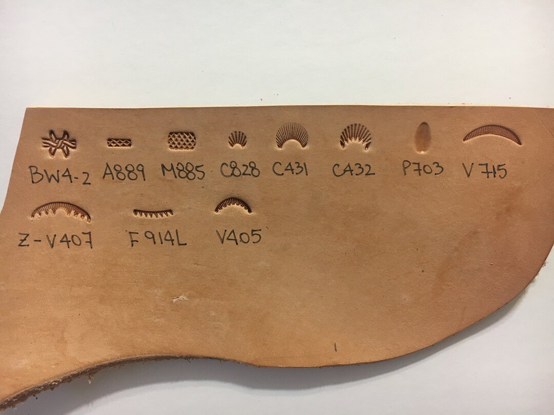 Leathercraft Stamping Tools Craftool Etsy