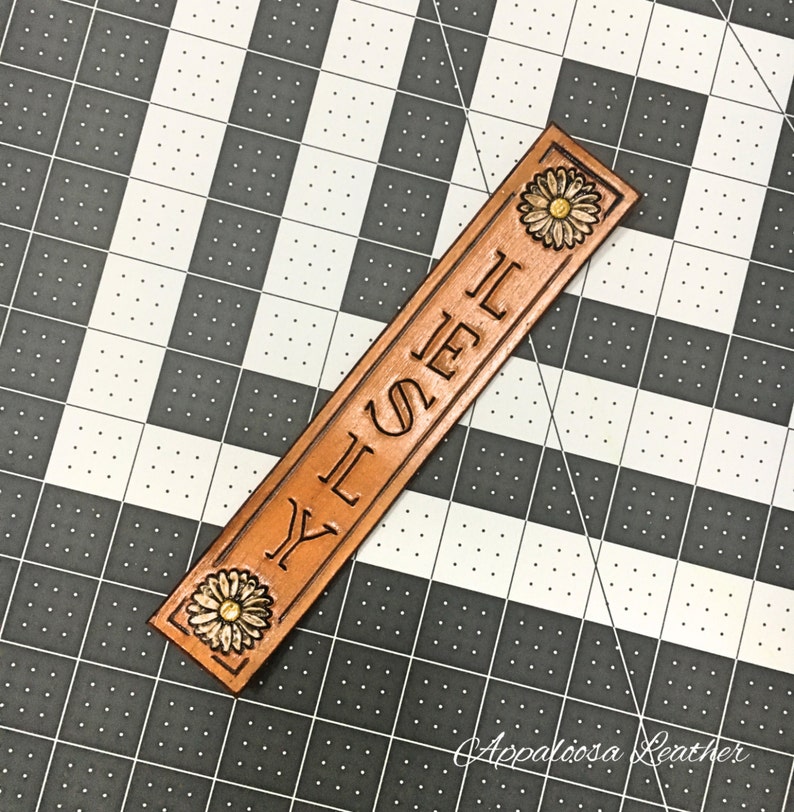 Custom Leather Bookmarks Personalized Gifts Under 20 Gifts Etsy