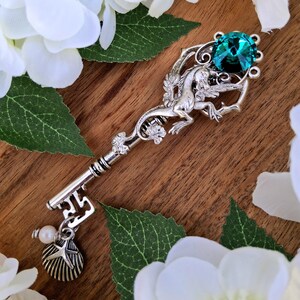 Hippocampus Skelettnyckel / Sjöjungfru Häst Halsband