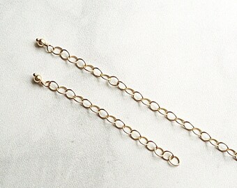 Gold Filled Extender Chain, 14k gold filled extender, add-on item, Adjuster chain