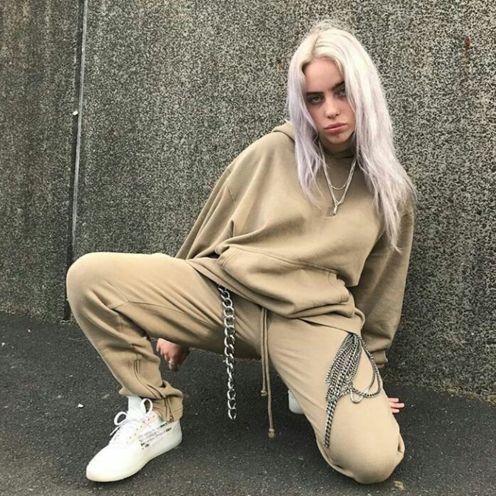 Billie Eilish Chains sterling silver chain necklaces Billie | Etsy