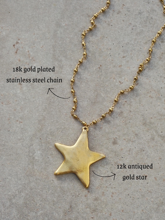 ☆関税込☆VINTAGE HOLLYWOOD★Petit Star String Necklace★ il_fullxfull.5628853989_i951.jpg